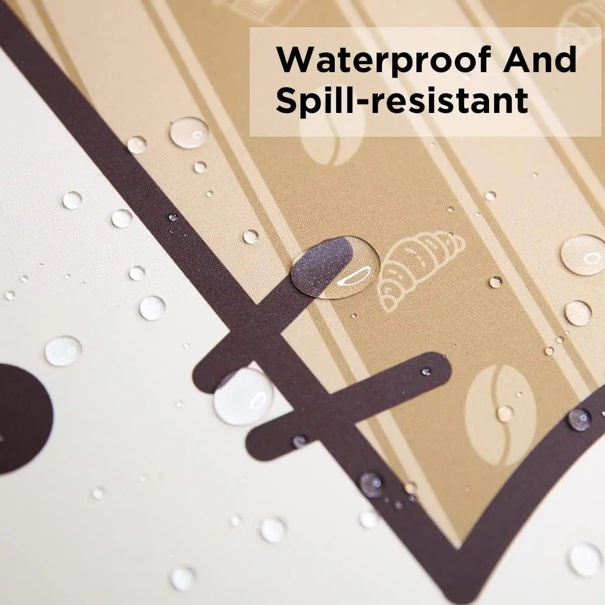 YUNZII Coffee Cat Waterproof Gaming Mouse Pad