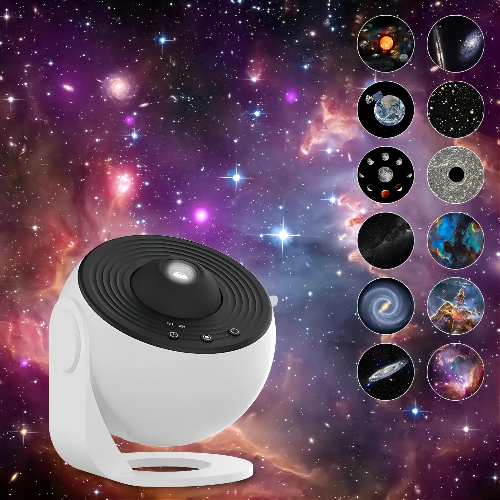 Night Light Galaxy Projector Starry Sky Projector 360°