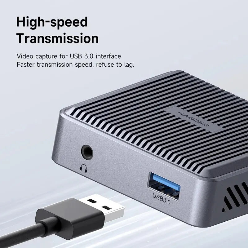 Hagibis 4K HDMI-Compatible Video Capture Card