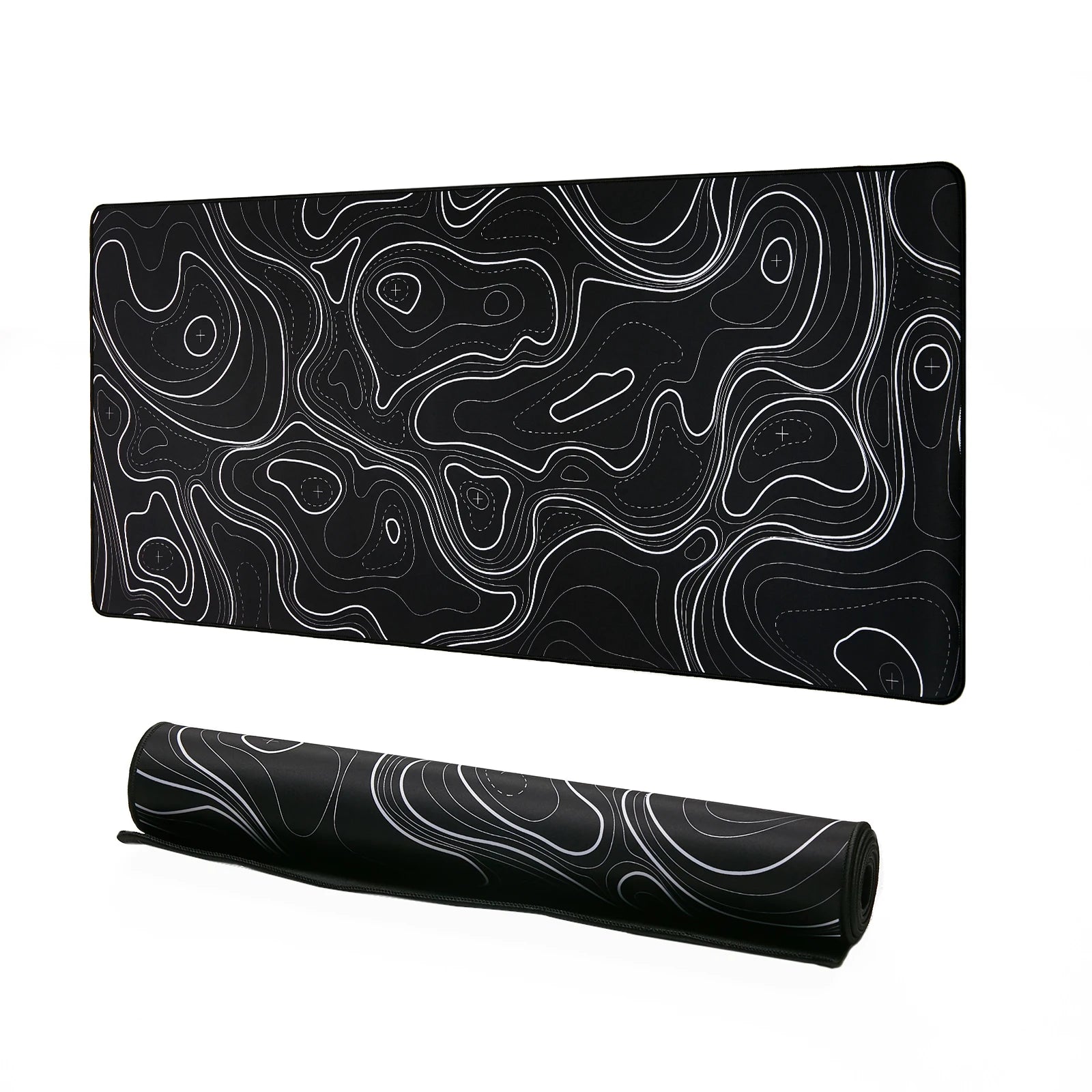 YUNZII Keynovo Black Topographic Mouse Pad