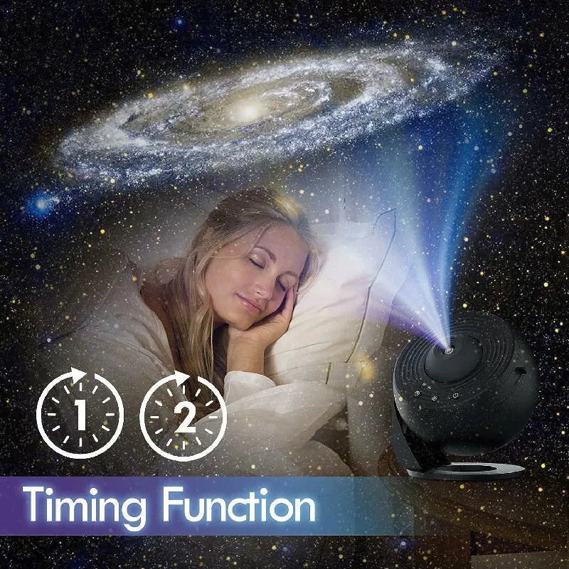 Night Light Galaxy Projector Starry Sky Projector 360°