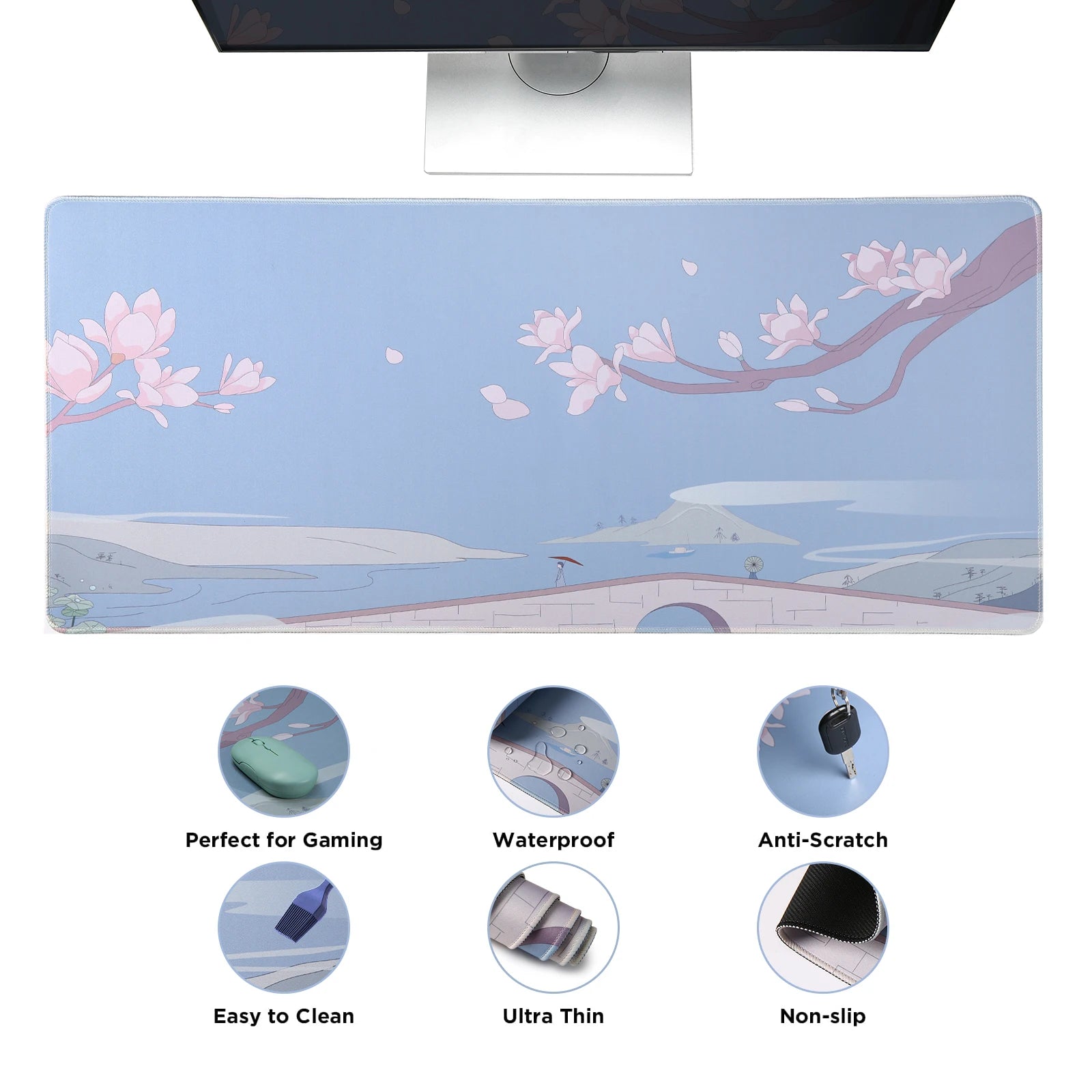 YUNZII Keynovo Spring Tea Mouse Pad