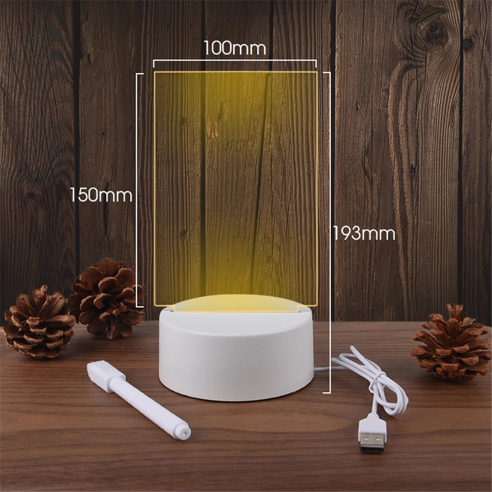 Transparent Luminous LED Night Lights