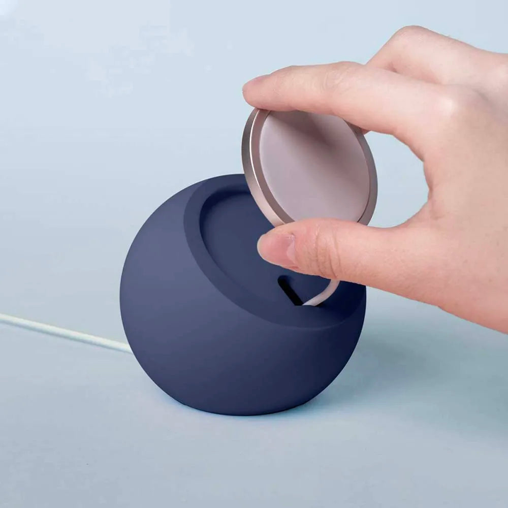 Ball Shape Magnetic Silicone Charging Desk Holder