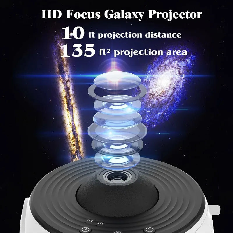 Night Light Galaxy Projector Starry Sky Projector 360°