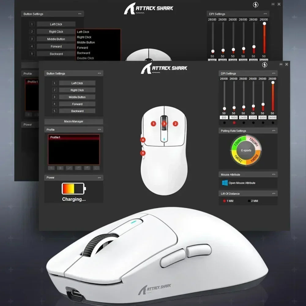 Attack Shark X3Pro X3 Wireless Mouse Lightweight